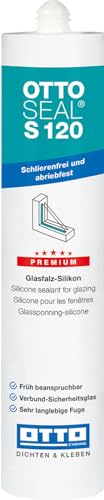 OTTOSEAL S 120 Premium-Glasfalz-Silikon 310 ml Kartusche C00 transparent von OTTOSEAL