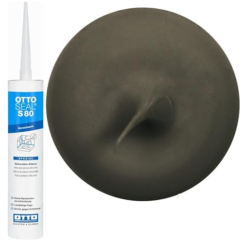 OTTOSEAL S 80 Geruchsarmes Naturstein-Silikon 310 ml Kartusche C6116 matt anthrazitgrau OTTOSEAL S 80 Geruchsarmes Naturstein-Silikon 310 ml Kartusche C6116 matt anthrazitgrau von OTTOSEAL
