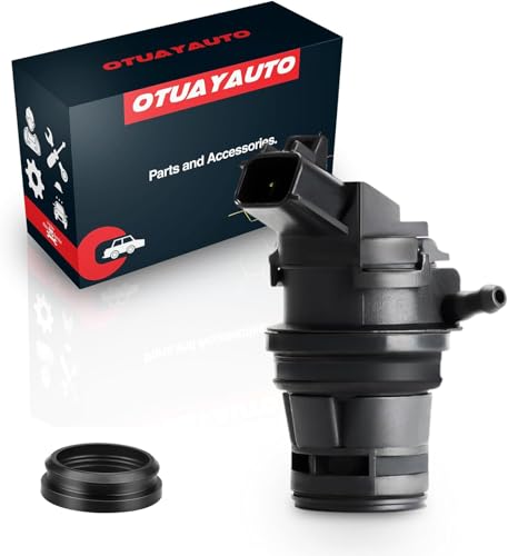 OTUAYAUTO 85330-60190 Windschutzscheibenwaschpumpe mit Tülle für Toyota, Lexus, Subaru, Mazda, Nissan, Acura, Honda von OTUAYAUTO