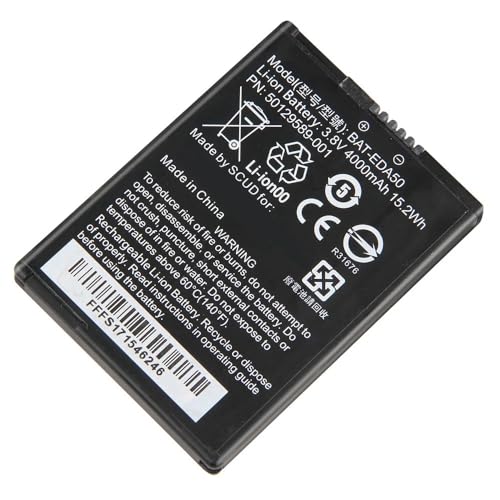 4000 mAh Ersatzakku BAT-EDA50/BAT-EDA50K. Kompatibel mit Honeywell EDA50/EDA50hc-Akkus.(BAT-EDA50) von OTURLICC