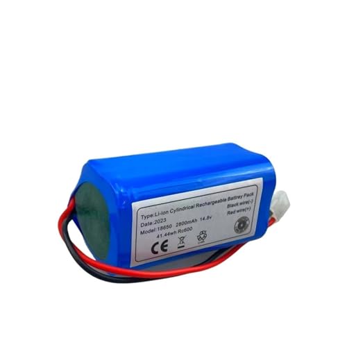 OTURLICC 14,8 V 2800 mAh RS-RT900866 Li-Ion Akku, kompatibel mit Rowenta Tefal, Explorer Serie 20 40 60 Roboter Staubsauger Teil(Blue-1pc) von OTURLICC