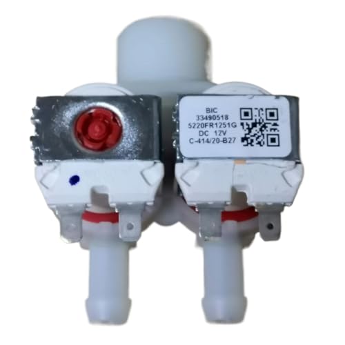 OTURLICC Wassereinlassventil for Waschmaschine, elektrisches Zubehör, 12 V DC, 5220FR1251G, kompatibel mit LG von OTURLICC