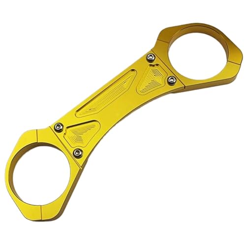 OU SI DUO Für Kawasaki ZRX400 ZRX1100 ZRX1200 ZRX 400 1100 Motorrad Gabel Klammer Schock Balance Halterung Motorrad Stoßdämpfer(Color:Gold) von OU SI DUO