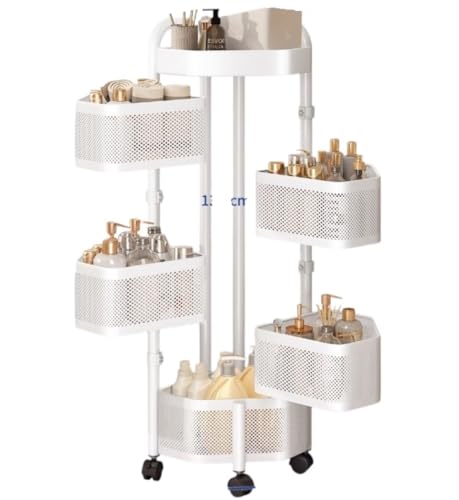 OUBBDVRT Eckregal Bücherregal Anlagen Ständer Metall Eckkorb Free VERHALTEN ECKEI VERKAUFTRABE ERCOLLE FÜR DEN Wohnzimmer Schlafzimmer Küche für Küchenschlafzimmer Büro (3-Tiers) von OUBBDVRT