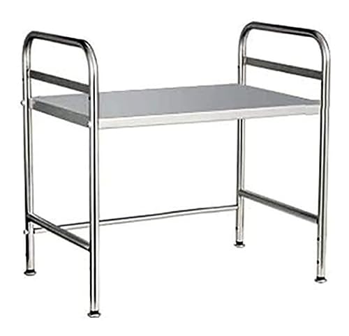 OUBBDVRT Mikrowellenschelf für Küche 2 Stufe Mikrowellenofen -Rack Edelstahl Mikrowellenständer Aufbewahrungs Reiskocher für Küchenarbeitsplatte Küchenständer OUBBDVRT Mikrowellenschelf für Küche 2 Stufe Mikrowellenofen -Rack Edelstahl Mikrowellenständer Aufbewahrungs Reiskocher für Küchenarbeitsplatte Küchenständer von OUBBDVRT