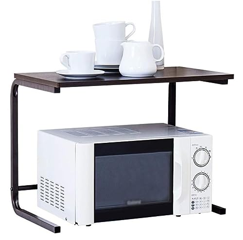 OUBBDVRT Mikrowellenschelf für Küchenbogen -Mikrowellen -Ofen -Rack Küche Lagerhalter Küche Lager Rack Küchenständer von OUBBDVRT
