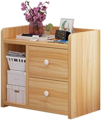 OUBBDVRT Moderne Holzbettschließfach Nachttisch Schrank für Schlafzimmer Wohnzimmer von OUBBDVRT