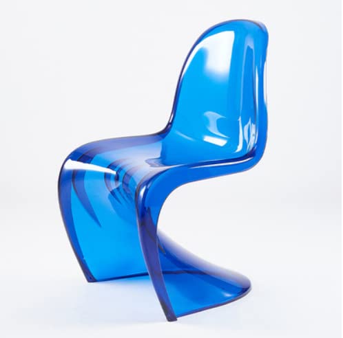 OUBBDVRT S-förmiger klarer Esstuhl-Moderner Acrylbarstuhl mit Z-Basis, stilvolles transparent OUBBDVRT S-förmiger klarer Esstuhl-Moderner Acrylbarstuhl mit Z-Basis, stilvolles transparent von OUBBDVRT
