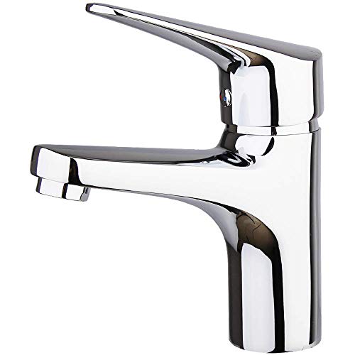 Wasserhahn Messing Dicke heiße und kalte Beckenmischer Waschbecken/Becken Wasserhahn langlebiger heißer und kalter Doppelkontrolleinstellungsgriff Wasserhahn Messing Dicke heiße und kalte Beckenmischer Waschbecken/Becken Wasserhahn langlebiger heißer und kalter Doppelkontrolleinstellungsgriff von OUBBDVRT