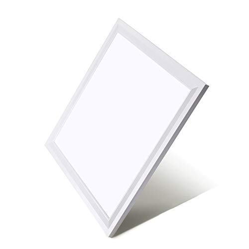 OUBO Deckenleuchte led Panel 30x30 18W 4000K LED Panel Deckenleuchte Neutralweiß 1600 Lumen Weißrahmen für Restaurants, Büros, Geschäfte inkl. Trafo LED Deckenleuchte von OUBO