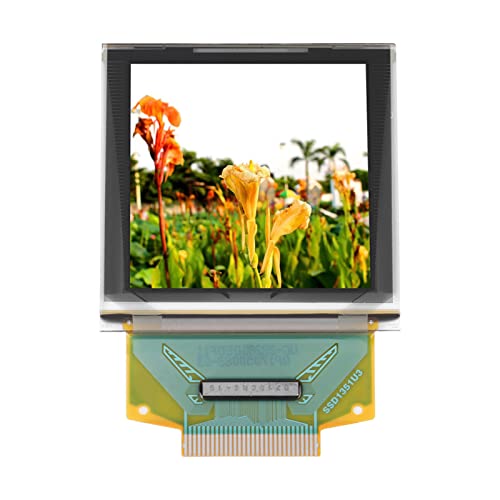 OUCRIY 1,5-Zoll-Display 1/8 Platine 96 Höheres OLED-Farbdisplay Grafikmodul 128 * 128 SSD1351 Serielle Peripherieschnittstelle von OUCRIY