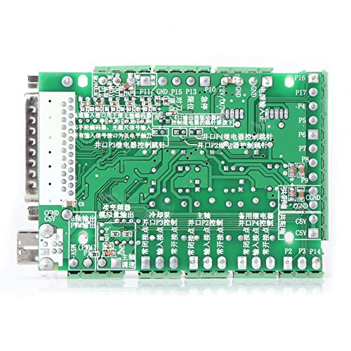 OUCRIY CNC-Graviermaschine CNC Board V2.1-L Board Adapter 4-Achsen 6-Achsen Controller CNC Controller Board 11 * 8 * 3 von OUCRIY