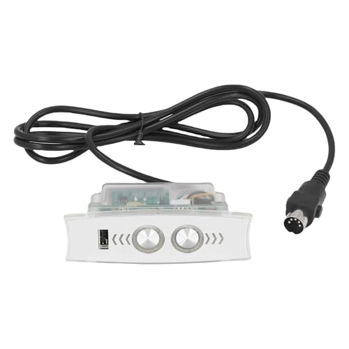 OUCRIY Elektrischer Liegestuhl-Controller, einfaches Design mit 5-poliger Konfiguration, USB-Lade-Handsteuerungsschalter (Silber) von OUCRIY