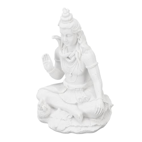 OUCRIY Lord Shiva Figur, Mini Resin Feng Shui Hindu Shiva Idol Statue für Home Entryway Tabletop Dekoration, Spiritualität Annehmen, das Hausbiente mit Göttlicher Präsenz Verbessern OUCRIY Lord Shiva Figur, Mini Resin Feng Shui Hindu Shiva Idol Statue für Home Entryway Tabletop Dekoration, Spiritualität Annehmen, das Hausbiente mit Göttlicher Präsenz Verbessern von OUCRIY