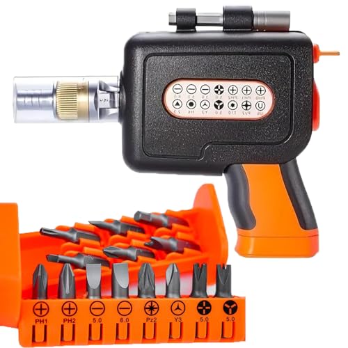 OUDIOHAI 16-in-1 Multi Screwdriver Set, Pop Out Magazine Manual Screwdriver Set Tool, Screwdriver 16 in 1 Function, Ratchet Screwdriver Set with 14 Quick Release Bits OUDIOHAI 16-in-1 Multi Screwdriver Set, Pop Out Magazine Manual Screwdriver Set Tool, Screwdriver 16 in 1 Function, Ratchet Screwdriver Set with 14 Quick Release Bits von OUDIOHAI