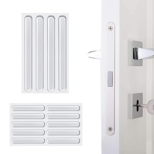 OUDQFCJ 2pcs Möbelstoßstangen Silikon Schutzpuffer Möbelpuffer Elastikpuffer Transparent Lärm Dämpfung Pads für Tür Schubladen Schränke von OUDQFCJ