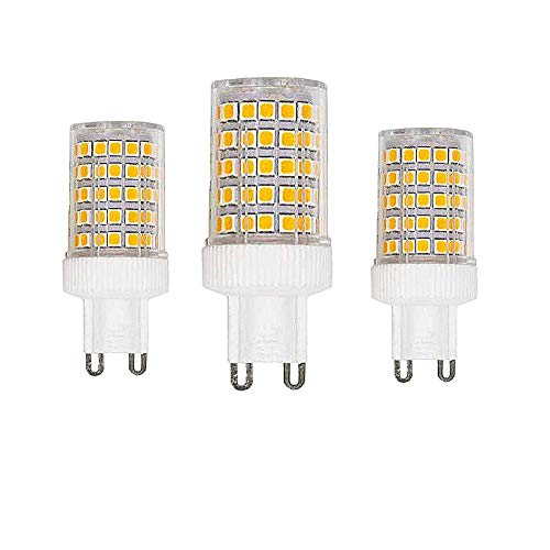 GOUGEER 3 Stück G9 10W LED Glühbirnen Ersatz der G9 100W Halogenlampe G9 1000 Lumen, Warmweiß 3000k, Keramiksockel, Nicht Dimmbare Glühlampe für die Beleuchtung zu Hause, g9 Kapselbirnen von OUGEER