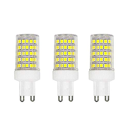 GOUGEER 3 Stück G9 10W LED Glühbirnen Ersatz der G9 100W Halogenlampe G9 1000 Lumen, kaltweiß 6000K, Keramiksockel, Nicht Dimmbare Glühlampe für die Beleuchtung zu Hause, g9 Kapselbirnen von OUGEER