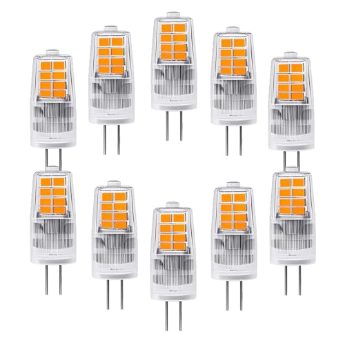 OUGEER 10 Stück Energiesparende G4 3W LED Birne, Nicht Dimmbar Warmweiß 3000K, 300lm, AC 220-240V LED-Lampen Ersatz 30W Halogenlampe,Leuchtmittel Stiftsockell LED G4 für Kronleuchter, Deckenleuchten OUGEER 10 Stück Energiesparende G4 3W LED Birne, Nicht Dimmbar Warmweiß 3000K, 300lm, AC 220-240V LED-Lampen Ersatz 30W Halogenlampe,Leuchtmittel Stiftsockell LED G4 für Kronleuchter, Deckenleuchten von OUGEER