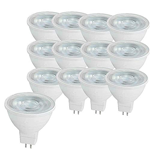 OUGEER 12 Stück MR16 LED-Leuchtmittel 5W AC 220-240V LED GU5.3, Entspricht 50W MR16 Halogenlampe Warmweiß 3000K MR16 LED-Strahler GU5,3 500 Lumen Nicht Dimmbar OUGEER 12 Stück MR16 LED-Leuchtmittel 5W AC 220-240V LED GU5.3, Entspricht 50W MR16 Halogenlampe Warmweiß 3000K MR16 LED-Strahler GU5,3 500 Lumen Nicht Dimmbar von OUGEER