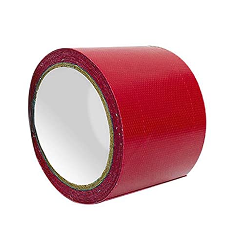 Planen Reparaturband 5M*8CM Wasserdichtes Klebeband LKW Regenfestes Tuch Klebeband Markise Linoleum Patch Reparaturband Außenmarkise Band für LKW abdeckplane, Regenfestes Tuch,Markise (Dunkelrot) von OUGPIU