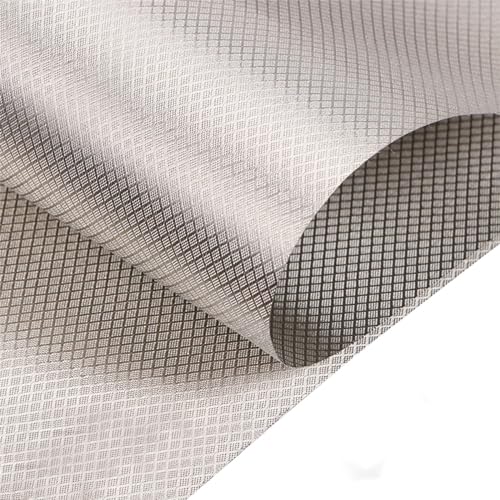 RF Faraday Fabric RF Abschirmgewebe, Faraday Stoff Gewebe Abdeckung, Blocksignale Abschirmung Nickel-Kupfergewebe für Autoschlüssel EMF, EMI (1.1 * 2M) von OUGPIU