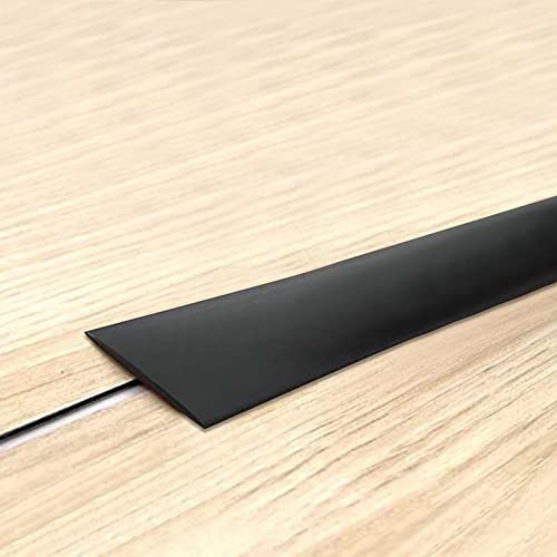 Übergangsprofil Selbstklebend PVC Abdeckleisten, Vinylboden Flachleiste Flachprofil Profil Rolle, 50mm X 3M Lang Übergangsleiste, Ausgleichsprofil von Fugen oder Übergängen aller Art von OUGPIU