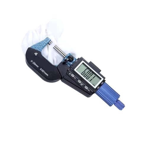 0,001 mm elektronischer Außenmikrometer 0–100 Digital-LCD-Mikrometer Messschieber Messgerät Datenausgabe Messwerkzeuge Klar zu lesen 0,001 mm elektronischer Außenmikrometer 0–100 Digital-LCD-Mikrometer Messschieber Messgerät Datenausgabe Messwerkzeuge Klar zu lesen von OUHFCASN