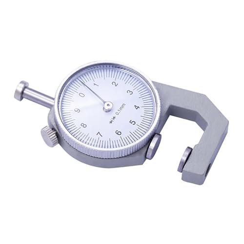 0-10mm/0-20mm Zifferblatt Metall Dicke Gauge Dicke Meter Tester for Leder Flim Papier schnelle Reaktion(B 0-20mm) von OUHFCASN