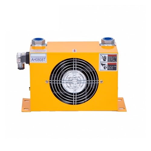 12V 24V AH0608T-60L Mini Aluminium Wärmetauscher Lüfter Hydrauliköl Kühler Platte Legierung Heizkörper Weit verbreitete Anwendung(DC12) von OUHFCASN