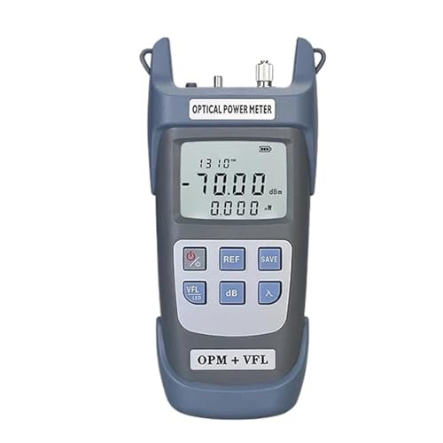 3 In 1 FTTH Fiber Optic Power Meter VFL LED Licht Mit SC/FC/ST Universal Stecker-70 ~ + 10dBm Faser Optische Tester 1-50MW Weit verbreitet(50mw with FC-LC) von OUHFCASN