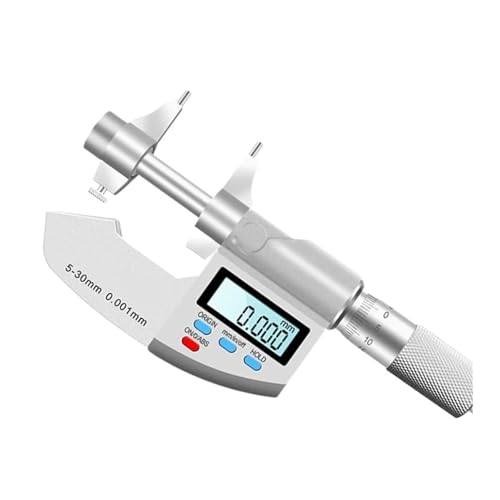 5-30mm 25-50-75-100MM IP65 Digitale Mikrometer Innen 0,001mm Zoll/mm Elektronische Messschieber Präzision Messung Klar zu lesen von OUHFCASN
