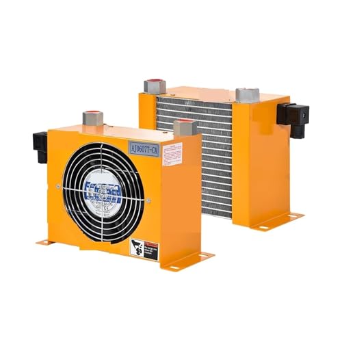 AJ0607T-CA 40L/min Wärmetauscherausrüstung Mini-Ölkühler Hydraulikölkühlerlüfter for technische Wandermaschinen Weit verbreitete Anwendung(DC12V PT) von OUHFCASN