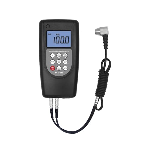 Durch Beschichtung Ultraschall-Dickenmessgerät Meter Stahl Metalldickenmessgerät for Aluminium Kupferplatte Automatische Erkennung(8819-T3) von OUHFCASN