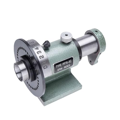 Einfacher Indexierungskopf 5C Chuck Frässchleifer Universal Jig Maschinenwerkzeughalter Kompatibel mit 2 3 4 5 Zoll Chucks Weit verbreitet von OUHFCASN