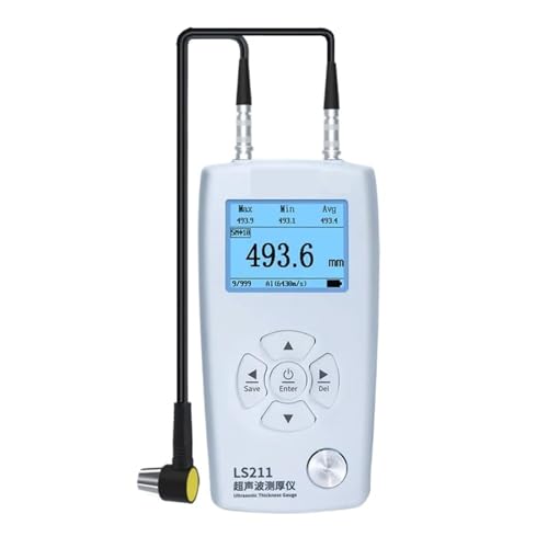 Industrielles Ultraschall-Dickenmessgerät, Handmessgerät for Metallrohrdicken, 600 mm, mit durchgehender Beschichtung Automatische Erkennung(High temp probe) von OUHFCASN