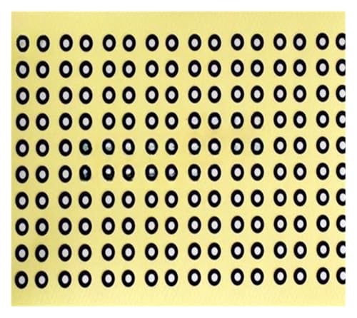Matte 10000 Punkte 3D-Scanner-Aufkleber Positionierungsmarkierung Handheld-Markierungspunkte Ziele for einfacheres Scannen Hohe Präzision, hohe Empfindlichkeit(2 * 4mm) von OUHFCASN