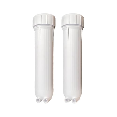 Membran RO-Membrangehäuse-Kit Wasserreiniger-Zubehör 3013 Umkehrosmosemembran Hochdruck 400/600G Filterflasche Kunststofffilterschale Mit hocheffizienter Filterfunktion(2PCS) von OUHFCASN