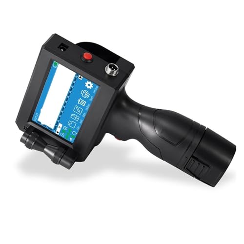 OUHFCASN 12,7 mm Bild Bild QR Code Seriennummer Tragbare Maske Online-Drucker Hand Jet Handheld Thermal Inkjet Drucker Leicht und praktisch(Only Printer) von OUHFCASN