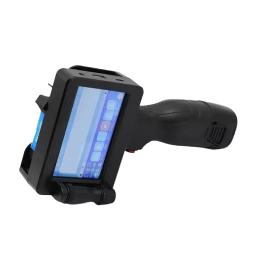 OUHFCASN 12,7 mm Handheld-Tintenstrahldrucker 2588 Datum Nummer Ablaufdatum Logo QR Bar Chargencode Ablaufdatum 12,7 mm Etikettendrucker 28 Sprachen Leicht und praktisch(1PC Inkjet Printer) von OUHFCASN