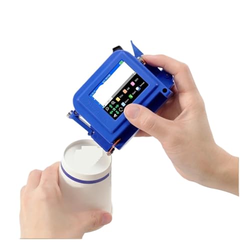 OUHFCASN DC11 12,7 mm/0,5 Zoll tragbarer Minidrucker Handheld-Tintenstrahldrucker Nicht verschlüsselte QR-Barcode-Bild-Logo-Datumscodierungsmaschine Leicht und praktisch(with 1 Ink) von OUHFCASN