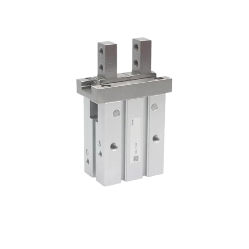 OUHFCASN Paralleler Luftgreifer, Bohrung 10–40 mm, Pneumatikzylinder, doppelt oder einfachwirkend Schnelle Reaktion für die Fertigung(MHZ2-6C) von OUHFCASN