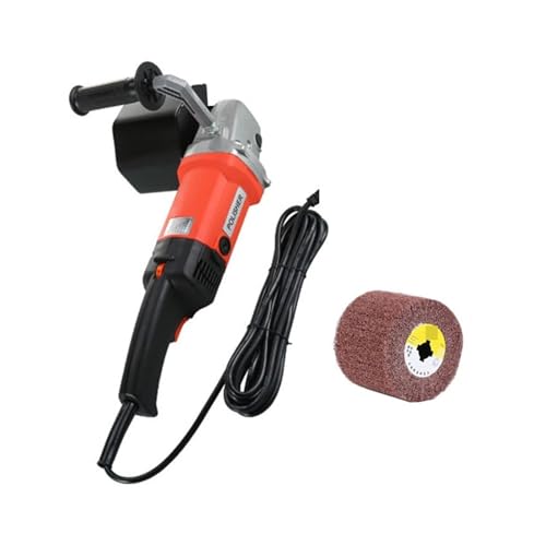 Polieren Polieren Maschine 1400w Oberfläche Konditionierung Werkzeug Draht Variable Geschwindigkeit Zeichnung Maschine for Holz Metall Edelstahl Weit verbreitet(Machine-Drawingwheel) von OUHFCASN