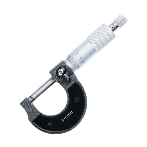 Präzises Messmikrometer 0-25 mm 0,001 Außenmetrisches Messschieberwerkzeug Externes Mikrometer Mikrometrische Messgeräte Klar zu lesen Präzises Messmikrometer 0-25 mm 0,001 Außenmetrisches Messschieberwerkzeug Externes Mikrometer Mikrometrische Messgeräte Klar zu lesen von OUHFCASN