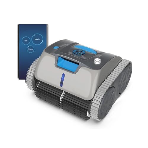Schwimmbadreiniger Kabelloser APP-Roboter Unterwasser 3312max 15000mAh Akku Routenplanung Selbststrandend for Fläche 120m² Weit verbreitet Schwimmbadreiniger Kabelloser APP-Roboter Unterwasser 3312max 15000mAh Akku Routenplanung Selbststrandend for Fläche 120m² Weit verbreitet von OUHFCASN