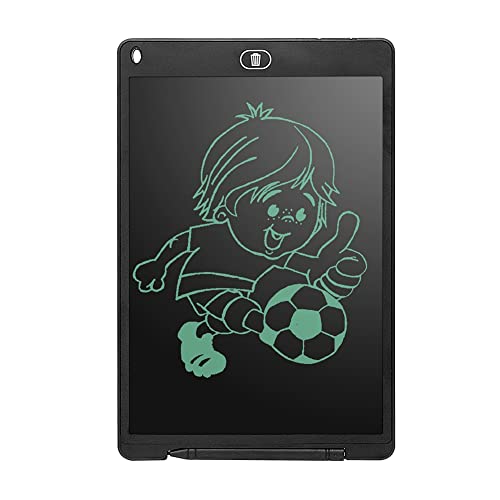OUHUAN 10 Elektronischer LCD-Schreibblock Digital Handwriting Doodle Pad Boy Black von OUHUAN