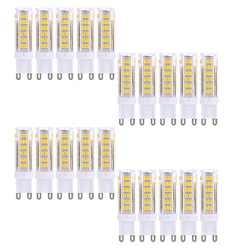 OUKAIDE 20er G9 LED Lampen 7W LED Leuchtmittel 2835LEDs Warmweiß 3000K LED Lampe Super Hell 600LM LED Bulb 360° Abstrahlwinkel AC220-240V Nicht Dimmbar OUKAIDE 20er G9 LED Lampen 7W LED Leuchtmittel 2835LEDs Warmweiß 3000K LED Lampe Super Hell 600LM LED Bulb 360° Abstrahlwinkel AC220-240V Nicht Dimmbar von OUKAIDE