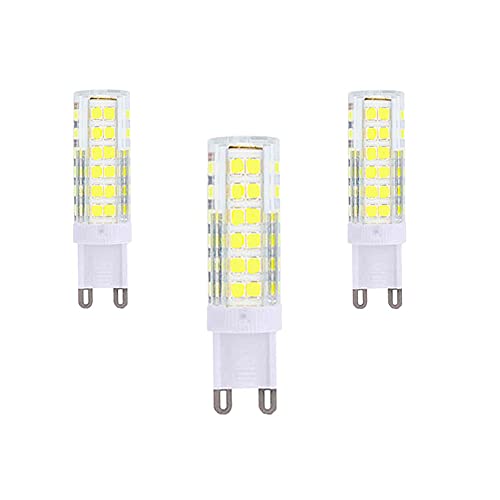 OUKAIDE 3er G9 LED Lampen 7W Leuchtmittel 2835LEDs Kaltweiß 6000K LED Lampe Super Hell 600LM Bulb 360° Abstrahlwinkel AC220-240V Nicht Dimmbar G4 Keramikbasis OUKAIDE 3er G9 LED Lampen 7W Leuchtmittel 2835LEDs Kaltweiß 6000K LED Lampe Super Hell 600LM Bulb 360° Abstrahlwinkel AC220-240V Nicht Dimmbar G4 Keramikbasis von OUKAIDE