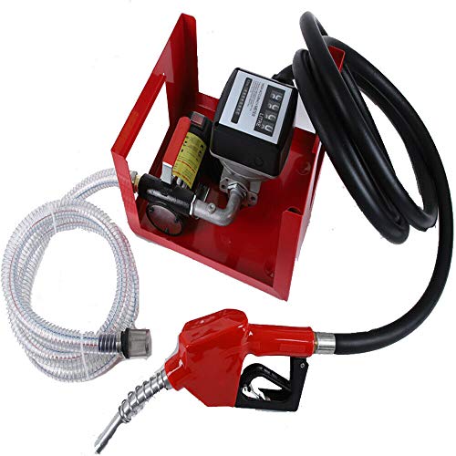 OUKANING 45l/min Dieselpumpe Selbstansaugend Heizölpumpe selbstansaugend Kraftstoffpumpe Ölabsaugpumpe Mit Zählwerk,4m Schlauch,Automatik Pistole 230V OUKANING 45l/min Dieselpumpe Selbstansaugend Heizölpumpe selbstansaugend Kraftstoffpumpe Ölabsaugpumpe Mit Zählwerk,4m Schlauch,Automatik Pistole 230V von OUKANING