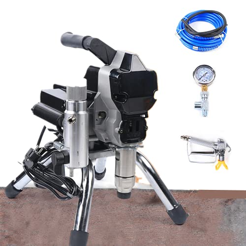 OUKANING Airless Farbsprühsystem 3000PSI Hochdruck Farbsprühgerät 2200W Farbspritzgerät Spritzgerät Wandfarbe Spritzpistole Spritzmaschine Airless Spritzlackiermaschine OUKANING Airless Farbsprühsystem 3000PSI Hochdruck Farbsprühgerät 2200W Farbspritzgerät Spritzgerät Wandfarbe Spritzpistole Spritzmaschine Airless Spritzlackiermaschine von OUKANING